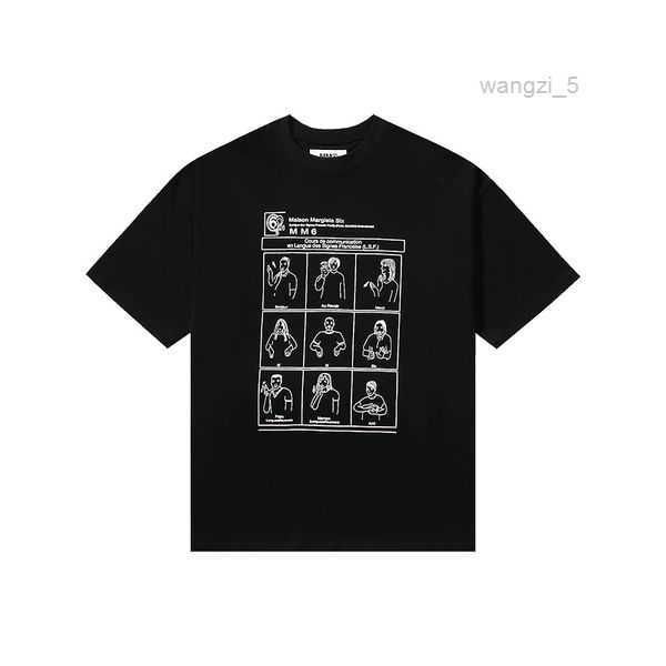 

maison designer women men fashion short sleeve brand clothes size 5a06, White;black