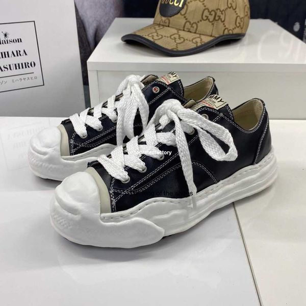 

maison mihara yasuhiro hank over dyed skates shoes for men designer sneaker mens mmy platform shoe womens sneakers women platforms chunky in