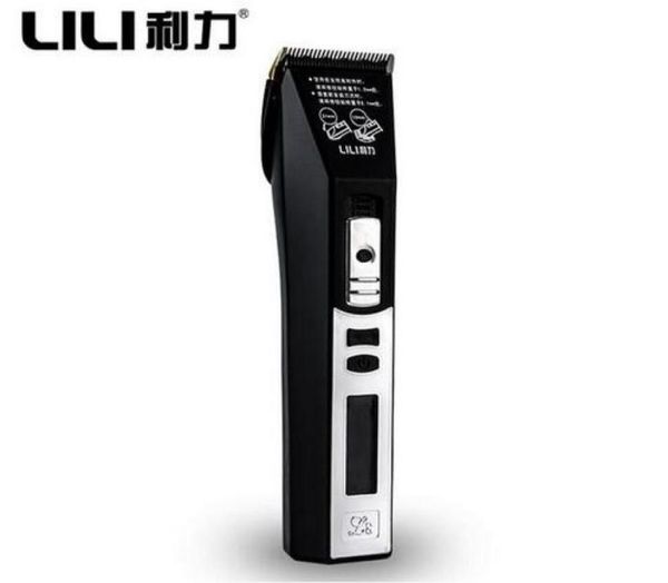 

lili l8 new professional electric hair trimmer rechargeable hair clipper haircut beard trimmer razor for men led display 2204716031