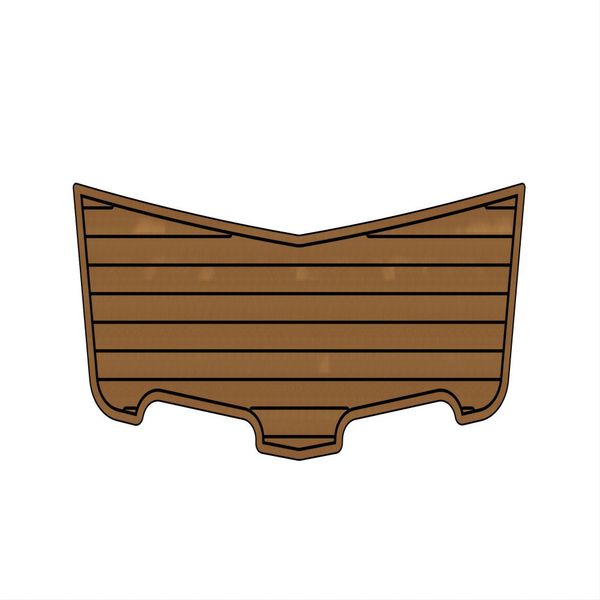 

quality 2007 mastercraft x-14 swim platform pad boat eva foam faux teak deck floor mat