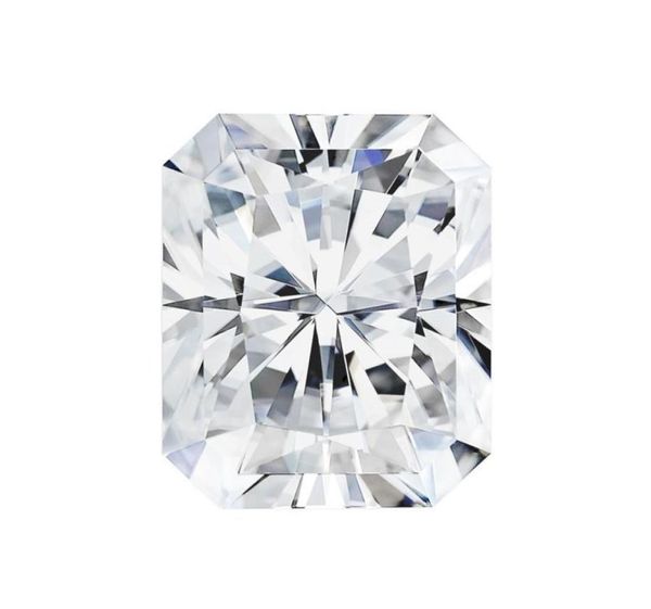 

02ct100ct24mm1014mm radiant cut with certificate df color vvs clarity perfect moissanite diamond testor positive value9159987, Black