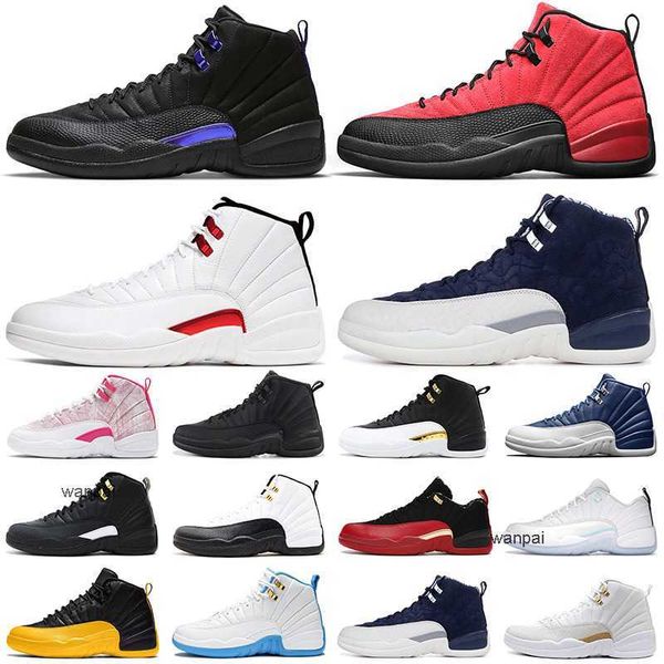 

men basketball shoes 12s 12 bowl easter dark concord ovo playoffs game royal indigo winterized wntr women mens trainers sports sneakers