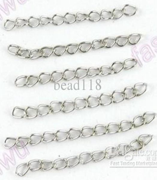 

1000 pcs 17quot tibetan silver useful metal extend chainstail diy jewelry7915602
