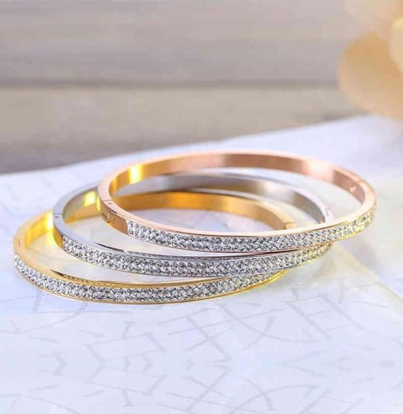 

selling mud drill three groove single titanium steel bracelet korean version stainless cnc adhesive bracelet2812577, Black