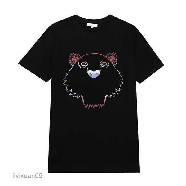 

men's t-shirts designer tshirts for men streetwear mens tees summer with tiger and letters printed hiphop styles asian size s-2xl 1 5u, White;black