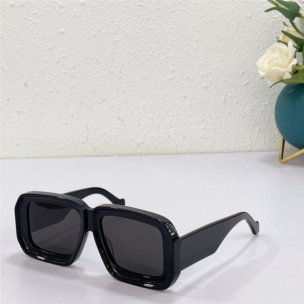 

new fashion design sunglasses 40064 big square plate frame simple and vibrant barcelona style popular outdoor uv400 protective glasses, White;black