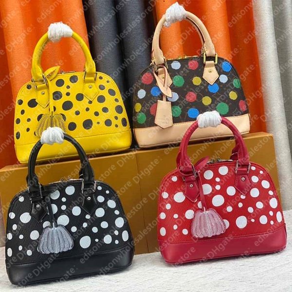 

2023 luxury designer 4color pumpkin bags handbag women shoulder bag crossbody cowhide totes purse