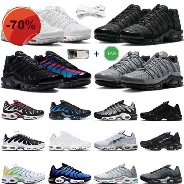 

sandals with box air running shoes max plus tn tns mens sneakers triple black metallic silver white grey reflective university hyper blue re