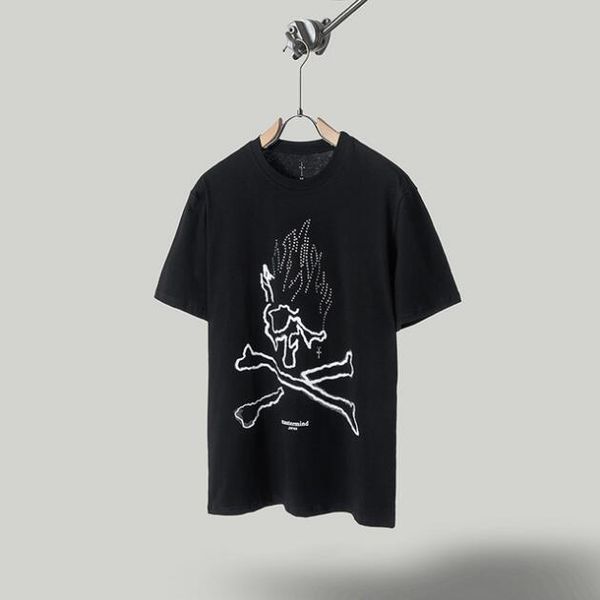 

print men's plus tees and women's t-shirt, Black;brown