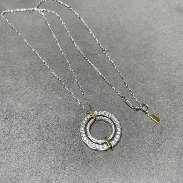 

designer irregular female 18k gold necklaces for women silver trendy mom and daughter pendant fashion jewelry valentine day gifts for girlfr