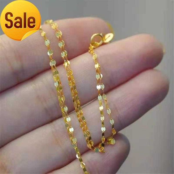 

brass chain wholesale supplier wedding jewelry gold necklace women 18k solid gold chain 18inch length /, Silver