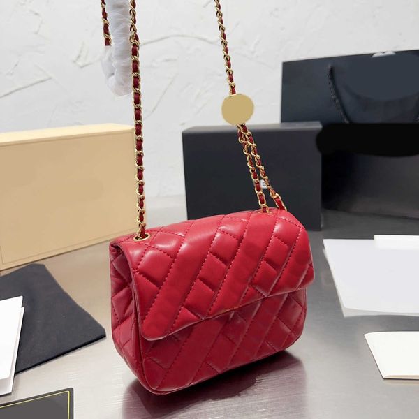 

grid classic designer bags women adjustable gold ball chain cross body shoulder purse phone bag chain bag crossbody bag 230420