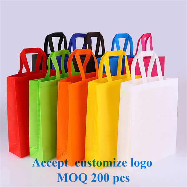 

shopping bags wholesale custom non woven bag polypropylene promotional printing 230506