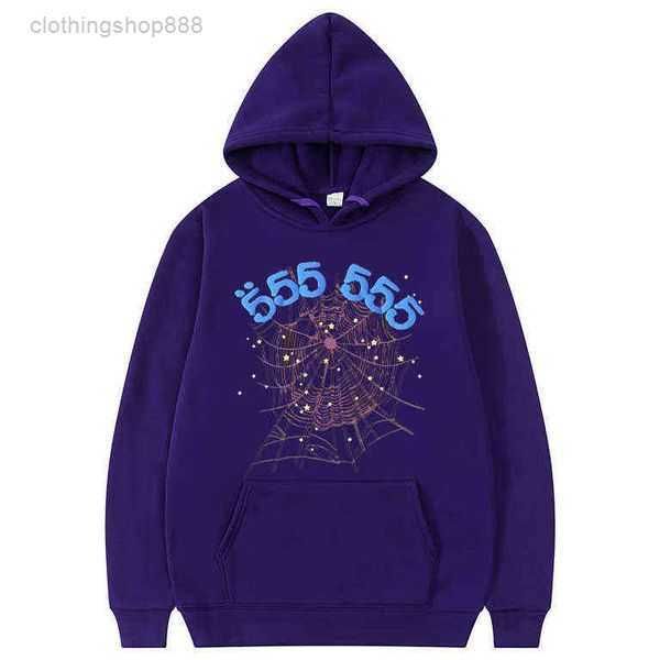 

spider hoodie & fashion creativity angel number hoodie men web pattern sweatshirt loose clothing g220813 5i60, Black