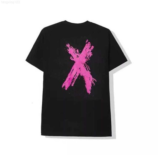 

men's t shirts fashion anti social club cross print t-shirt casual couple short1vm80, White;black