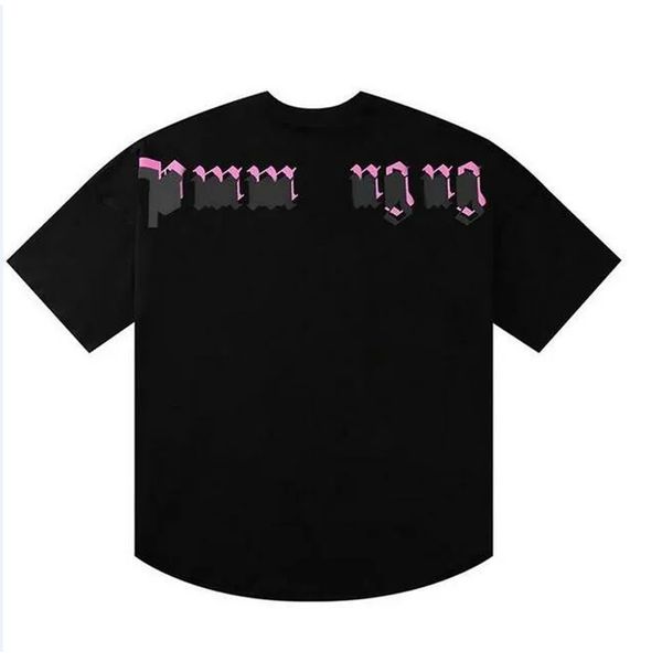 

palms palmangel mens t shirts women designers t-shirts tees apparel man casual chest letter shirt luxurys clothing street shorts sleeve clo, White;black