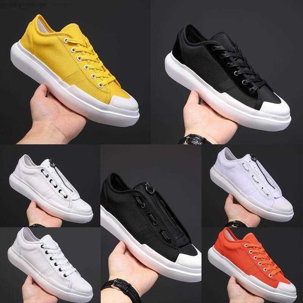 

desinger y-3 low yellow basketball shoes ajatu court beige trianers woven fabric upper zipper cover