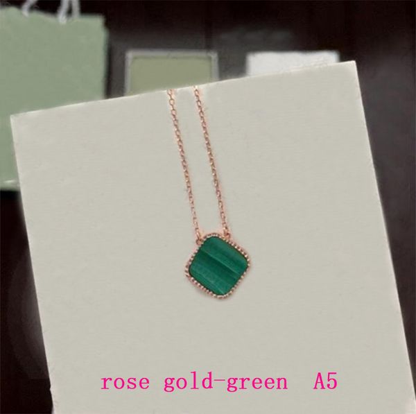 

classic fashion pendant necklaces for women elegant 4/four leaf clover locket highly quality choker chains designer plated girls gift vintag, Silver