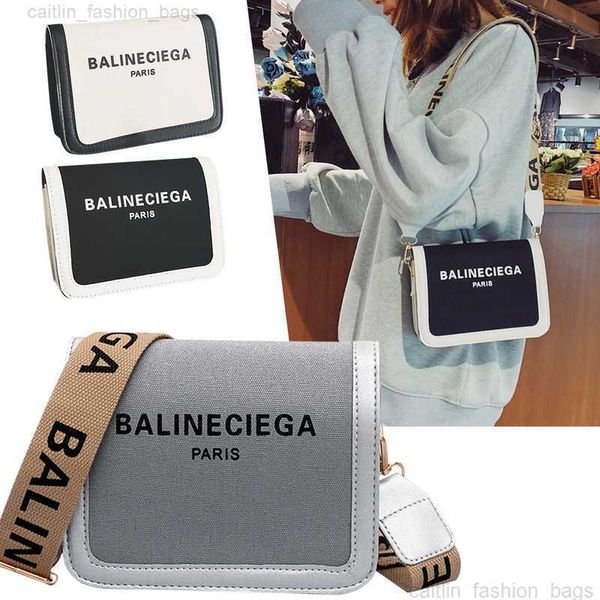 

luxury brand designer women shoulder bags letter wide strap bag design square bags shoulder bag messenger bags women purse and handbags