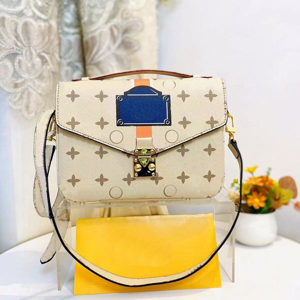 

designer bag womens fashion portable tote #40788 classic printed messenger bag vintage leather shoulder bag womens temperament bag