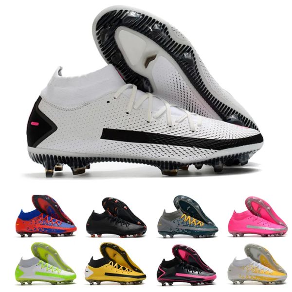 

2021 high ankle men phantom gt elite dynamic fit fg soccer shoes mercurial superfly cr7 football boots crimson ronaldo neymar scorpion acc c