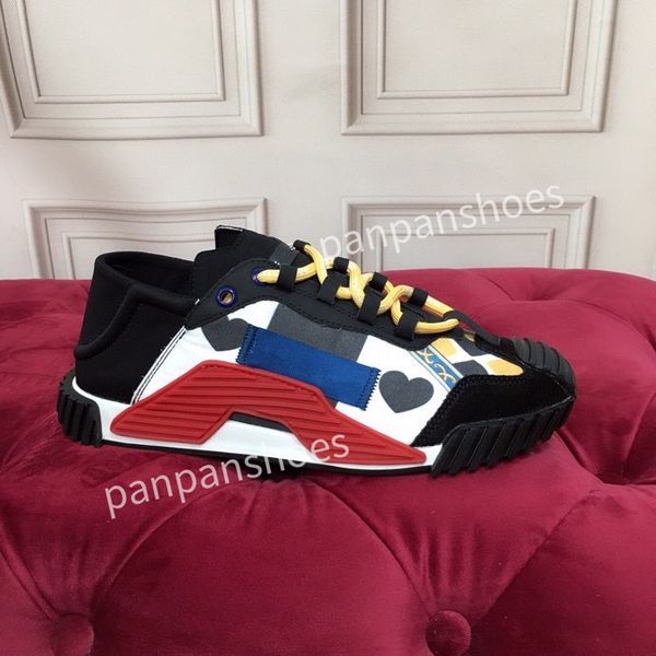 

new fashion brand casual shoes women designer leather lace-up sneakers fashion lady flat running letters shoes platform gym sneakers, Black