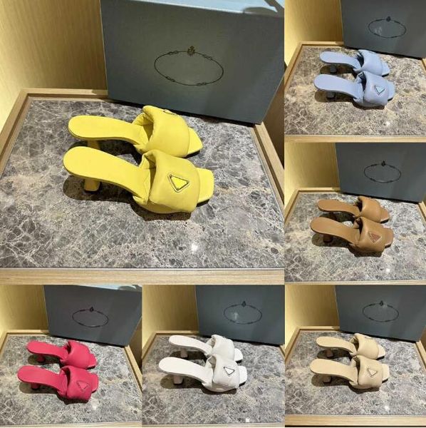 

famous designer sandals women soft padded nappa leather slides sandal heels sliders platform shoe fashion summer girls sandale monolith sand, Black