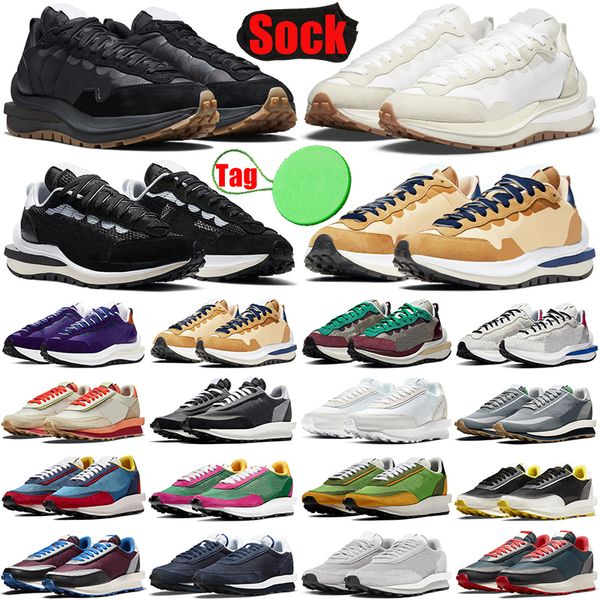 

waffle vaporwaffle mens running shoes pegasus black white gum pure platinum villain red nylon light smoke grey dark iris men women trainers