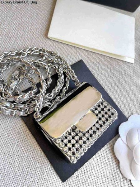 

crystal bags cc shoulder cross mini body lipstick luxury designer bags cute cc women crossbody bag fashion lady portable box cosmetic purse