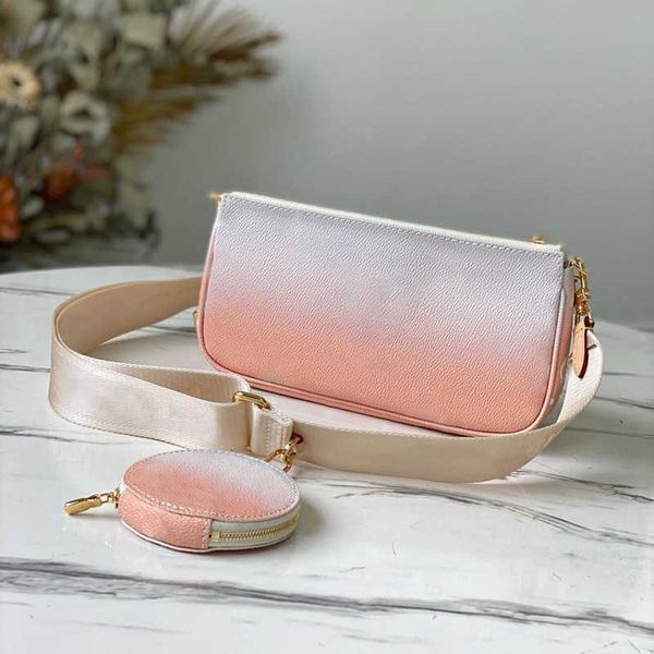 

2023 new 9a l bag high lmitation designer crossbodybag genuine leather shoulder bag m57633 24cm zl036 du72, Black