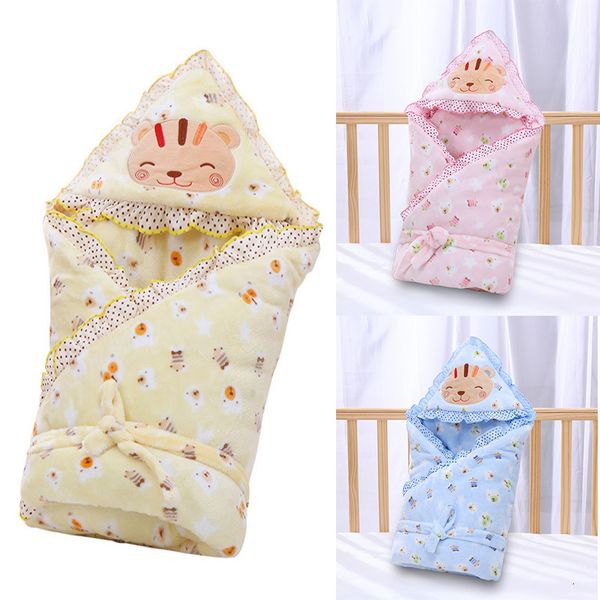 

blankets swaddling 90x90cm baby blanketflannel quilted card blanketwarmth soft quiltautumn/winterborn swaddleshockproof blanketbaby quilt 23