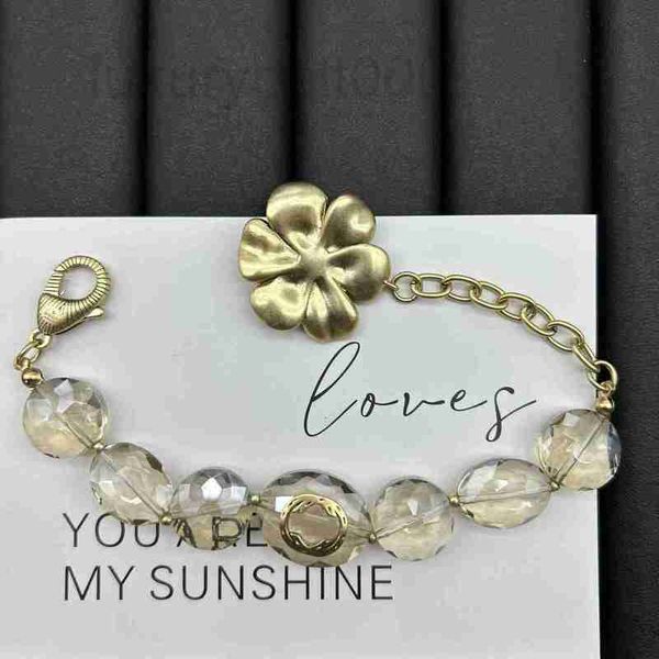 

charm bracelets designer super sparkling crystal double g letter tide inhk, Golden;silver