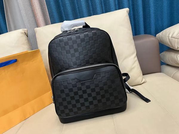 

designer embossing campus backpack for man woman duffel bags classic large capacity carry on men women school bookbag luxury travel bag blac