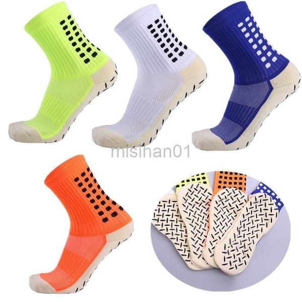 

3pc men's socks rubber sole training football non-slip breathable basketball running gym yoga climb sports compression sokcs for y23, Black