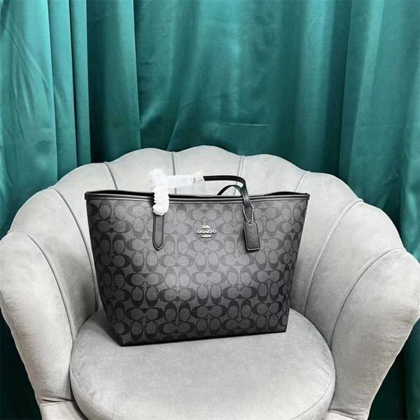 

luxury handbags sale fashion bag home suction buckle city tote leather women's old flower shopping large capacity mummy