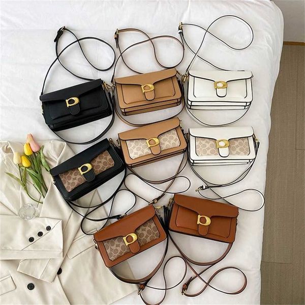 

luxury handbags sale colored horseback buckle fashionable underarm bag saddle niche high-end luxurious and westernized shoulder crossbody