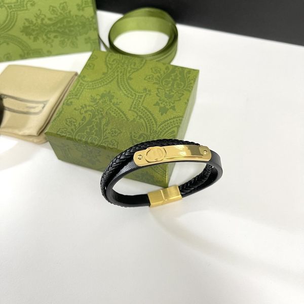 

european ggsity and american designer jewelry women's bracelet udjgin, Black