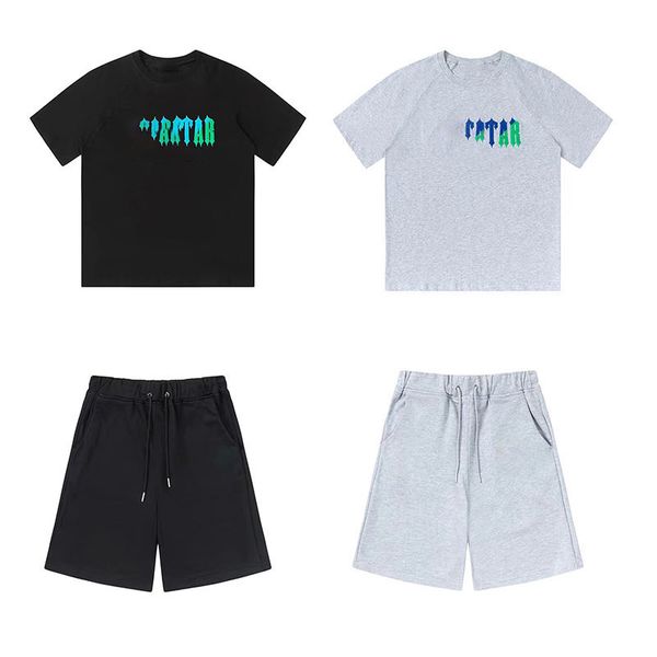 

summer mens designer t shirt womens stylist tee tracksuits short sleeve clothing fashion brand crew neck balck white rainbow color luxury ts, White;black
