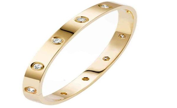 

other bracelets 18k rose gold couple titanium steel bracelet senior gift4144548, Golden;silver
