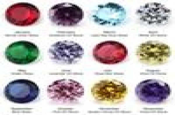 

wuzhou jiangyuan gmes 50pcs per colors total 600pcs round birthday loose glass stone and cubic zirconia synthetic gemstone2305411, Black