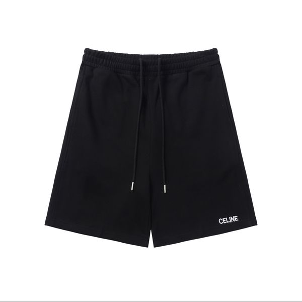 

designer loose mens shorts solid color letter track pant casual couples joggers pants high street shorts for man short womens hip hop street, White;black