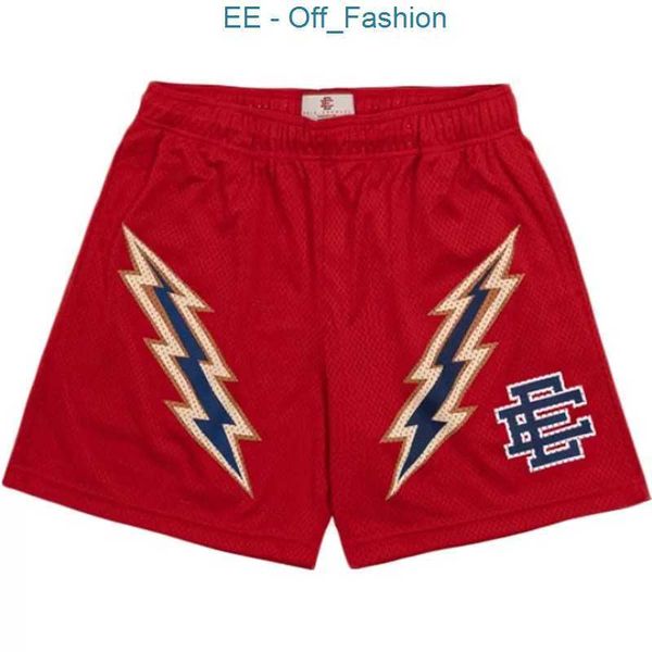 

men's eric emanuel shorts summer ee basic new york city skyline brand mesh short gyms pant print sports pants women lightning beach wor, White;black