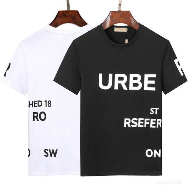 

men's t-shirt t shirt slim fit short sleeve cotton breathable tee r luxury letters print shirts 2023 spring summer high street casual m, White;black