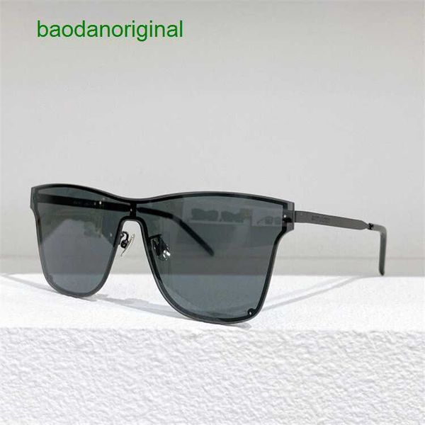 

sainte larurt designer sunglasses one piece lens personalized cat's eye fashionable sunglasses net red slim sl50 0oab, White;black