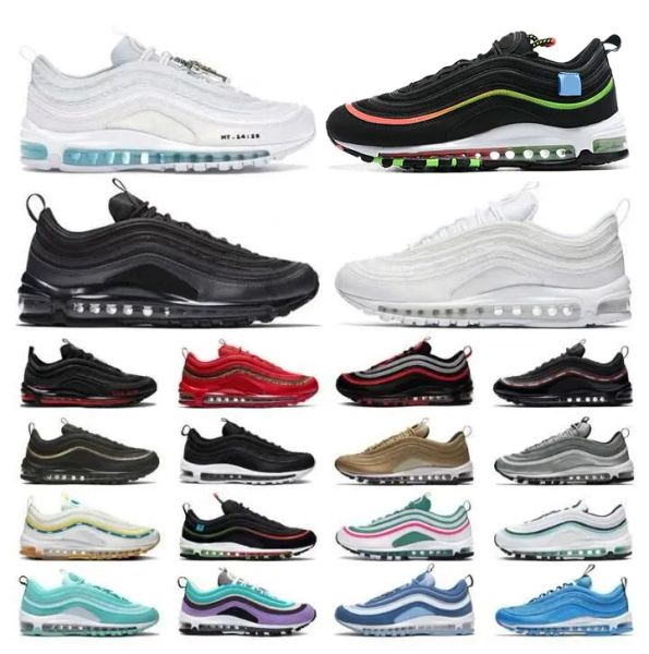 

r 97s running shoes men women triple black white red leopard pine green sean wotherspoon reflective vintage mosaic royal jesus ai