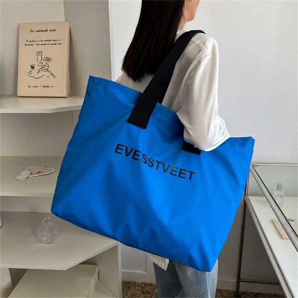 

24% off 2023 fashion hand hand new korean version large capacity tote oxd cloth fitness and sports shoulder bag for women