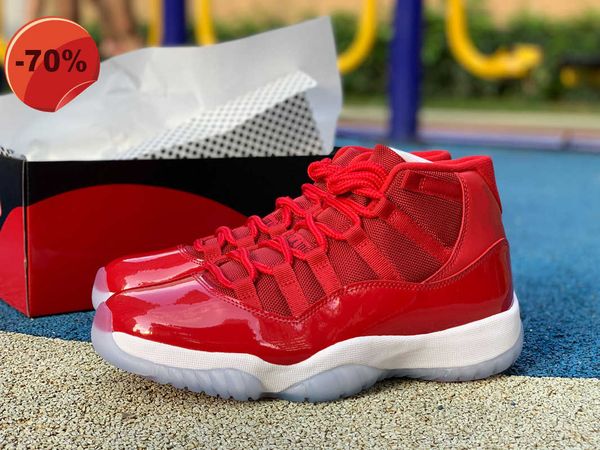 

sandals 11s win like 96 basketball shoes mens designer shoes 11 gym red black white sports sneakers come with box size 40-47.5