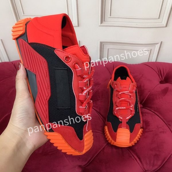 

new brand casual shoes womens men designer leather lace-up sneakers fashion lady flat running letters shoes platform gym sneakers2023, Black