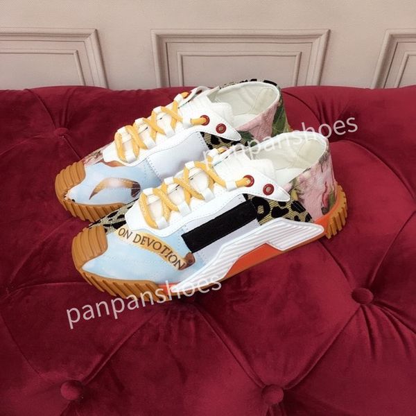 

brand casual shoes mens designer leather lace-up sneaker fashion lady flat running letters shoes platform gym sneakers, Black