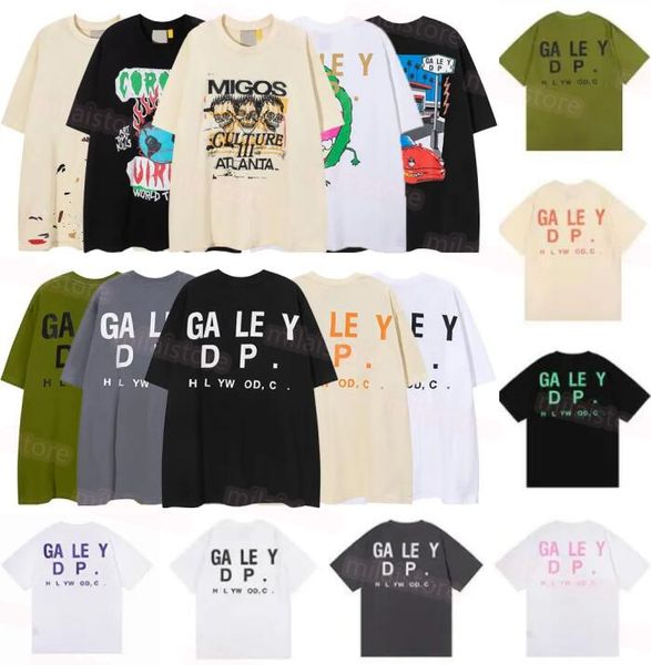 

men's t-shirts women t-shirts designer galleryes depts shirt alphabet print trendy trend basic casual fashion loose short t-shirt half, White;black